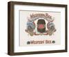 Western Bee-Art Of The Cigar-Framed Giclee Print