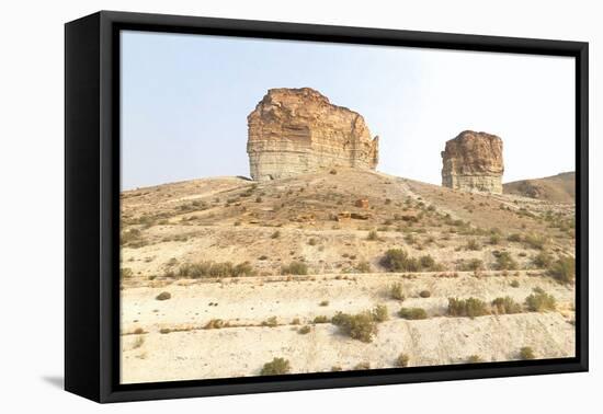 Western Buttes-Wild Apple Portfolio-Framed Stretched Canvas