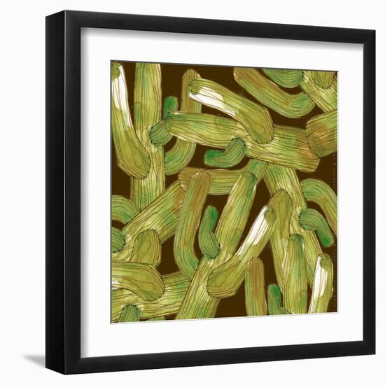 Western Cactus-Robbin Rawlings-Framed Art Print