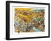Western Cats-Bill Bell-Framed Giclee Print