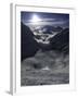 Western Comb from South Col of Everest-Michael Brown-Framed Photographic Print