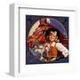 Western Cowgirl-null-Framed Giclee Print