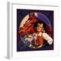 Western Cowgirl-null-Framed Giclee Print