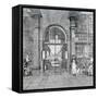 Western Entrance to Exeter Change, Westminster, London, 1829-null-Framed Stretched Canvas