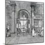 Western Entrance to Exeter Change, Westminster, London, 1829-null-Mounted Giclee Print