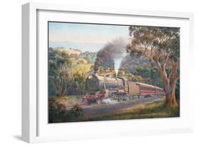 Western Express-John Bradley-Framed Giclee Print