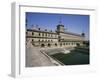 Western Facade, Escorial, Unesco World Heritage Site, Madrid, Spain-Peter Scholey-Framed Photographic Print