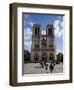 Western Facade, Notre Dame, UNESCO World Heritage Site, Paris, France, Europe-Carlo Morucchio-Framed Photographic Print