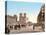 Western Façade of Notre Dame, and Pont St. Michel, Paris, Pub. C.1900-null-Stretched Canvas