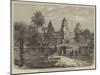 Western Facade of the Temple of Ongou Wat, Cambodia-null-Mounted Giclee Print