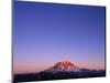 Western Face of Mount Rainier at Sunset-Paul Souders-Mounted Photographic Print