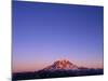 Western Face of Mount Rainier at Sunset-Paul Souders-Mounted Photographic Print