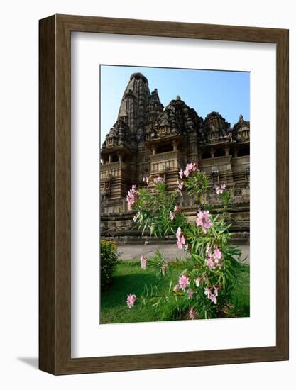 Western Group of Monuments, Khajuraho, UNESCO World Heritage Site, Madhya Pradesh, India, Asia-Bhaskar Krishnamurthy-Framed Photographic Print
