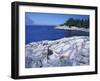 Western Head Trail, Penobscot Bay, Isle Au Haut, Maine, USA-Jerry & Marcy Monkman-Framed Photographic Print