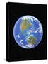 Western Hemisphere of Earth-Kulka-Stretched Canvas