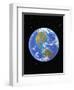 Western Hemisphere of Earth-Kulka-Framed Photographic Print