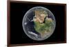 Western Hemisphere of the Earth During the Early Jurassic Period-null-Framed Art Print