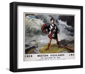 Western Highlands-null-Framed Art Print