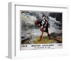 Western Highlands-null-Framed Art Print