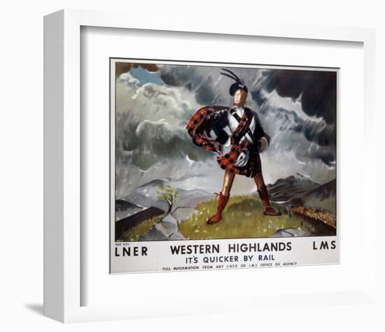 Western Highlands-null-Framed Art Print