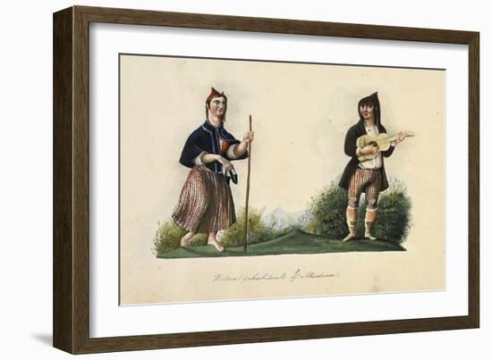 Western Inhabitants of Madeira-null-Framed Giclee Print