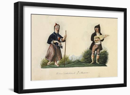 Western Inhabitants of Madeira-null-Framed Giclee Print