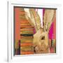 Western Jack Rabbit-Robbin Rawlings-Framed Art Print