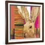 Western Jack Rabbit-Robbin Rawlings-Framed Art Print