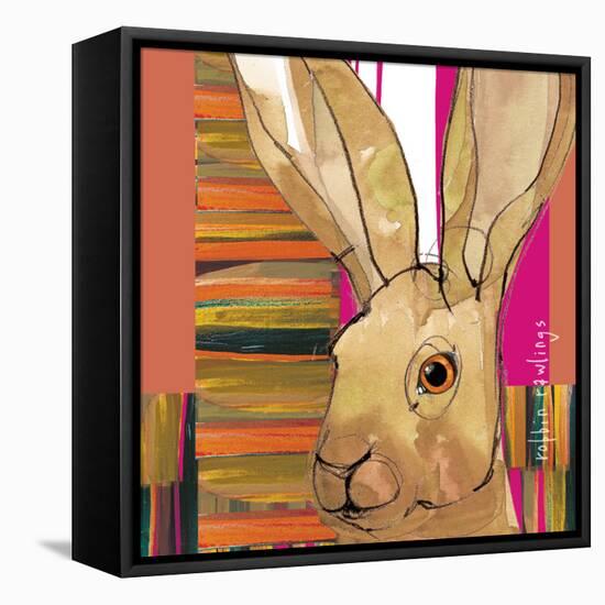 Western Jack Rabbit-Robbin Rawlings-Framed Stretched Canvas