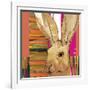 Western Jack Rabbit-Robbin Rawlings-Framed Art Print