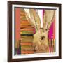 Western Jack Rabbit-Robbin Rawlings-Framed Art Print