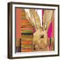 Western Jack Rabbit-Robbin Rawlings-Framed Art Print