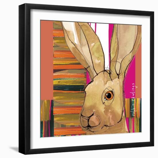 Western Jack Rabbit-Robbin Rawlings-Framed Art Print