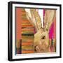 Western Jack Rabbit-Robbin Rawlings-Framed Art Print