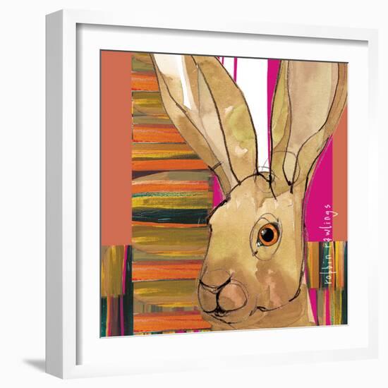 Western Jack Rabbit-Robbin Rawlings-Framed Art Print