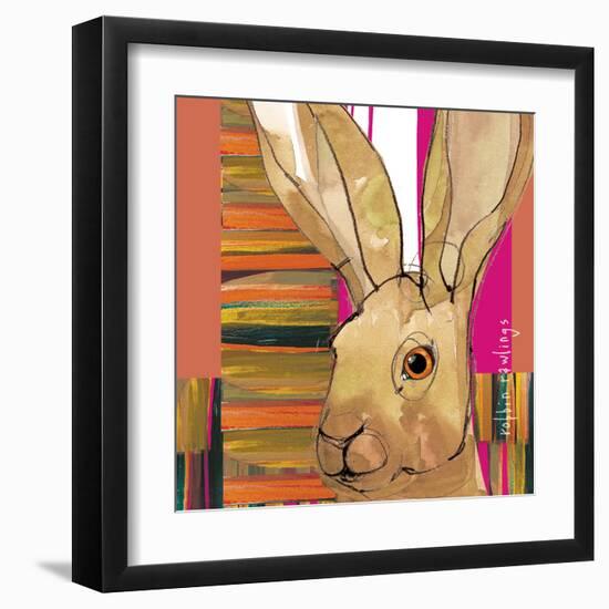 Western Jack Rabbit-Robbin Rawlings-Framed Art Print