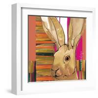 Western Jack Rabbit-Robbin Rawlings-Framed Art Print