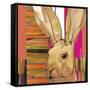 Western Jack Rabbit-Robbin Rawlings-Framed Stretched Canvas