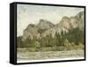 Western Landscape I-Megan Meagher-Framed Stretched Canvas