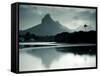 Western Mauritius, Tamarin, Montagne Du Rempart Mountain, Mauritius-Walter Bibikow-Framed Stretched Canvas