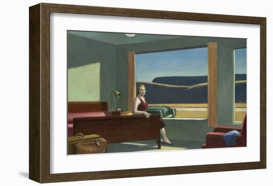 Western Motel, 1957-Edward Hopper-Framed Art Print