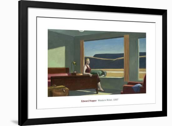 Western Motel, 1957-Edward Hopper-Framed Art Print