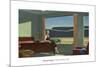 Western Motel, 1957-Edward Hopper-Mounted Art Print