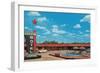 Western Motel-null-Framed Art Print