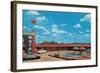 Western Motel-null-Framed Art Print