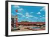 Western Motel-null-Framed Art Print