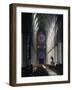 Western Nave of Reims Cathedral-null-Framed Premium Giclee Print