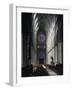 Western Nave of Reims Cathedral-null-Framed Premium Giclee Print