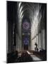 Western Nave of Reims Cathedral-null-Mounted Premium Giclee Print