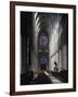 Western Nave of Reims Cathedral-null-Framed Giclee Print
